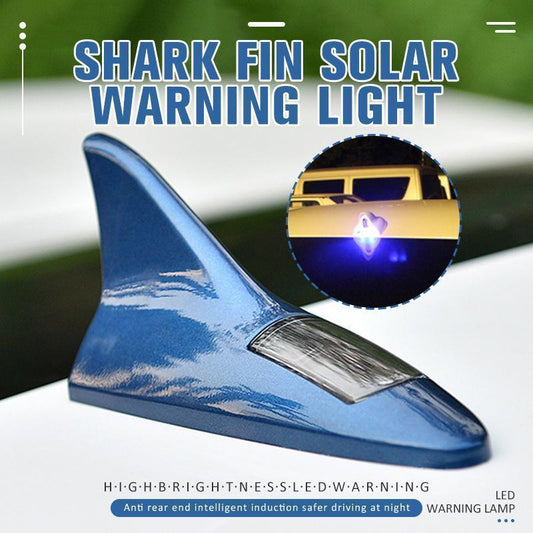 🦈 DESCONTO DE 50% POR TEMPO LIMITADO! ⚡ Luz de aviso solar para automóvel em forma de barbatana de tubarão – ativada por vibração, 4 cores de LED, fácil de colar ✨