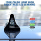 🦈 DESCONTO DE 50% POR TEMPO LIMITADO! ⚡ Luz de aviso solar para automóvel em forma de barbatana de tubarão – ativada por vibração, 4 cores de LED, fácil de colar ✨