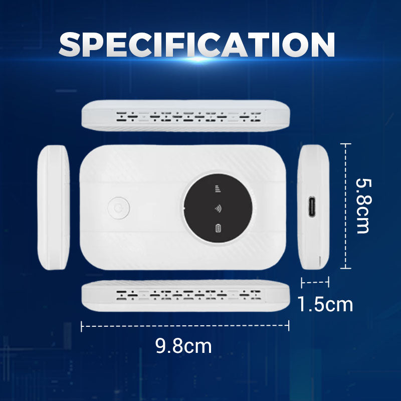 Pocket 5G LTE Mobile Wi-Fi Router