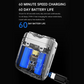 🔥Mini-barbeador elétrico portátil para homem – Compacto e recarregável – Utilização a seco ou molhado, perfeito para viagens ou para levar no saco de ginástica – barbear rápido e suave ✨🧳