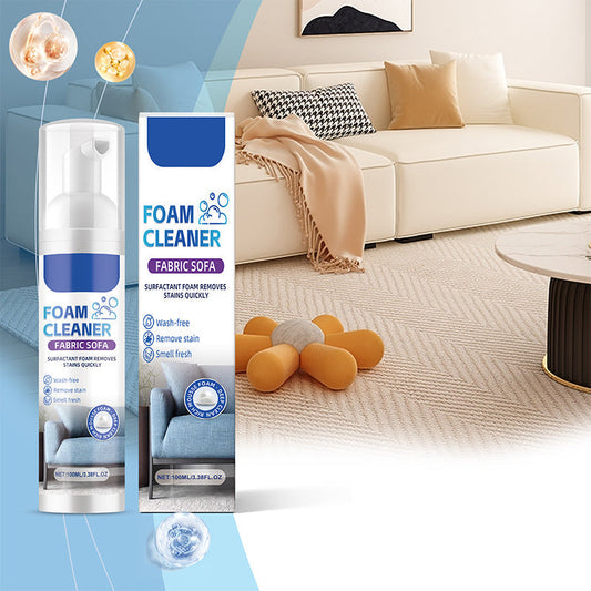 🛋️💨 Potente produto de limpeza em espuma para sofás de tecido – Removedor de manchas e espuma refrescante ✨🧼
