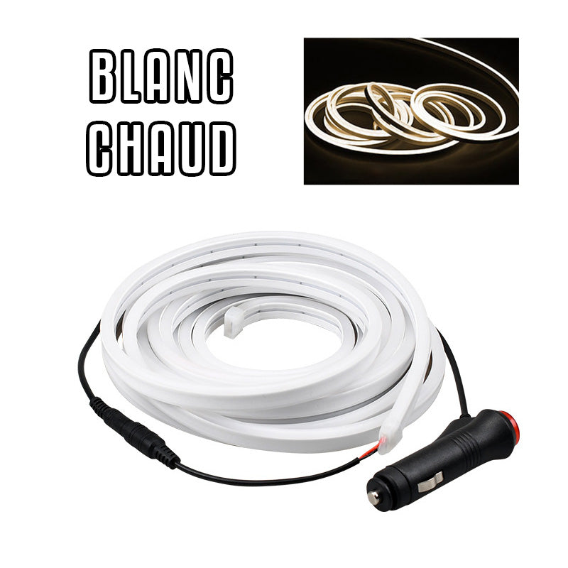 Tira de luz para la lámpara decorativa del maletero del coche