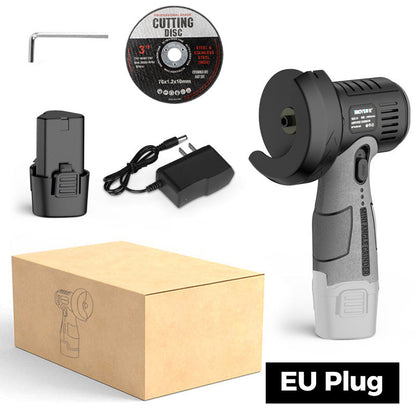 📢📢50% DE DESCONTO!!⏰Mini-esmeril angular de 12 V – Com disco de corte e design compacto ✨