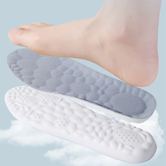👟 50% DE DESCONTO 💥 Palmilhas desportivas ultraelásticas e respiráveis – Amortecimento dinâmico, antitranspirantes – Ideais para correr, fazer caminhadas ou trabalhar em pé – proporcionam alívio aos pés durante todo o dia 🏃‍♂️