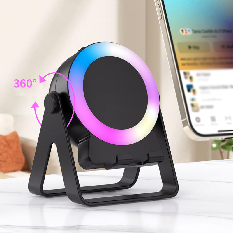 📱 🔊 2025 Nuevo soporte multifuncional 4 en 1 para teléfono móvil con altavoz Bluetooth