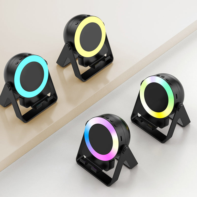 📱 🔊 2025 Nuevo soporte multifuncional 4 en 1 para teléfono móvil con altavoz Bluetooth