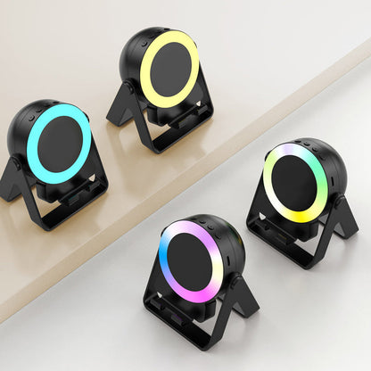 📱 🔊 2025 Nuevo soporte multifuncional 4 en 1 para teléfono móvil con altavoz Bluetooth