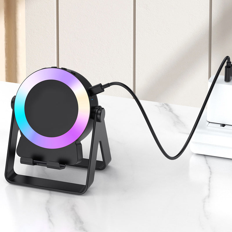 📱 🔊 2025 Nuevo soporte multifuncional 4 en 1 para teléfono móvil con altavoz Bluetooth