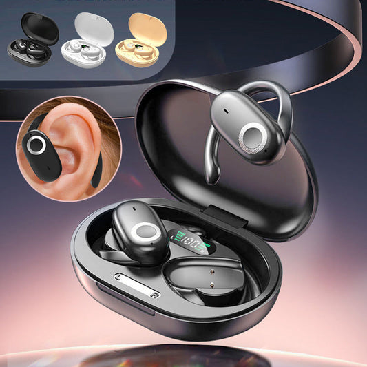 🔥🔥🔥Regalo de Navidad: 🔥🔥🔥 auriculares deportivos inalámbricos Bluetooth con ganchos giratorios para las orejas