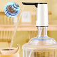 🚿🔧🌀Dispensador elétrico universal, dobrável e automático, com rotação de 360° e jato duplo para uma limpeza eficiente da cozinha