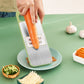 📢 50% DE DESCONTO AGORA! 🔪 Picador de cozinha multifuncional com proteção para as mãos – 5 lâminas, base antiderrapante e corte rápido de legumes 🥕⚠️📦