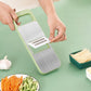 📢 50% DE DESCONTO AGORA! 🔪 Picador de cozinha multifuncional com proteção para as mãos – 5 lâminas, base antiderrapante e corte rápido de legumes 🥕⚠️📦