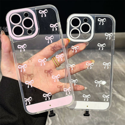 📱Capa de telemóvel com LED mais vendida: notificações de chamadas luminosas, resistente a choques, design em forma de laço de borboleta, recortes precisos, TPU flexível, para iPhone