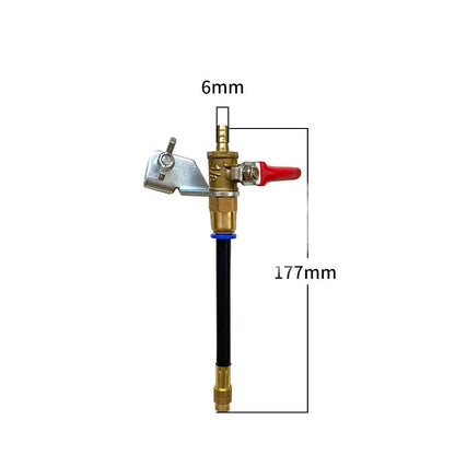 🔧 APENAS POR TEMPO LIMITADO: 50 % DE DESCONTO! ✨ Pulverizador com aspiração de pó para máquinas de corte – dois modos de pulverização, mangueira flexível de alumínio, resistente à ferrugem 💧