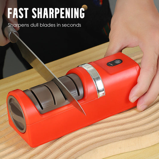 💎 50% DE DESCONTO! ⚡ Afiador automático para facas de cozinha – Afiação precisa, rápida e fácil de usar ✨