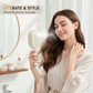 🥳PROMOÇÃO DE 2026🥳💞Mais de 50 mil unidades vendidas!💆‍♀️🔘50% de desconto! Escova de cabelo elétrica com spray e massagem – Desembaraça suavemente e proporciona uma névoa nutritiva. Cerdas macias, limpeza com um único botão. ✨🪮