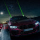 🚗 DESCONTO DE 50% POR TEMPO LIMITADO! 🔦 Luz de aviso a laser para segurança automóvel – Alta visibilidade, à prova de água, carregamento por USB-C ⚡