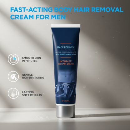 🎁 COMPRA 1 E GANHA 1 GRÁTIS 🔥 Creme depilatório de ação rápida para homens 🧔💨