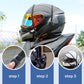 🏍️ Corda universal para fixar bagagem no capacete de motocicleta com 2 ganchos 🔒