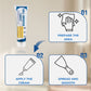 👍ÚLTIMO DIA – COMPRE 1 E GANHE 1 GRÁTIS🧱Kit eficiente para reparação de gesso cartonado com raspador🛠️✨