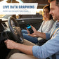 🔧🚗 PROMOÇÃO RELÂMPAGO DE 50%! Ferramenta de diagnóstico automóvel Bluetooth – Multissistemas, dados em tempo real, teste da bateria, compatível com iOS/Android, 1 ano grátis ✨
