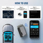 🔧🚗 PROMOÇÃO RELÂMPAGO DE 50%! Ferramenta de diagnóstico automóvel Bluetooth – Multissistemas, dados em tempo real, teste da bateria, compatível com iOS/Android, 1 ano grátis ✨