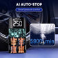 Bomba de Ar Portátil para Carro com Luz LED