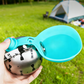 🐾 Garrafa de água dobrável para animais – Portátil, estanque e ideal para viagens ✨💧