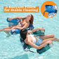 💺 50% DE DESCONTO AGORA! 🌴 Cadeira flutuante insuflável – Padrão tropical e ultraleve, 260 g 🌊