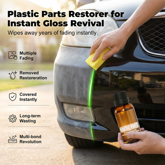 Restaurador de revestimento cristalino para peças plásticas de automóveis