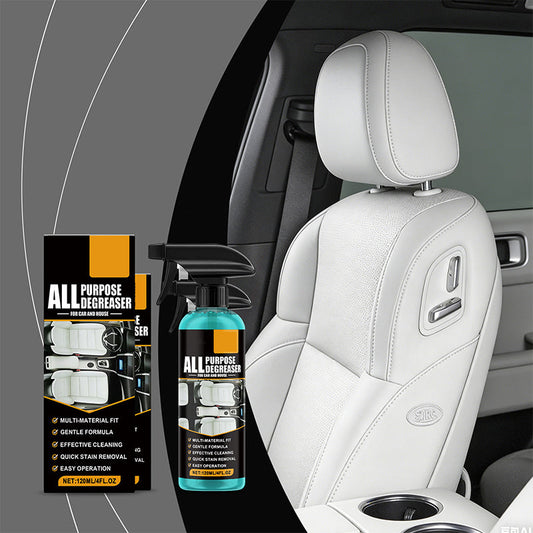 🔥Desconto de 50% no último dia!🔥Spray desengordurante multiusos de 120 ml para o carro e a casa