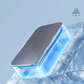 ❄️❄️🌬️Mini refrigerador de ar portátil com névoa de gelo – Ventilador USB de 3 velocidades para mesa e parede com spray