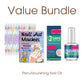 💅✨ Stylo nail art 2-en-1 – Pointe double pour lignes fines et détails, créez des motifs nets et professionnels à la maison ou en voyage, sans effort et sans bavure 🎨🖊️
