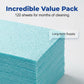 Toalhetes solúveis em água para limpeza de pavimentos