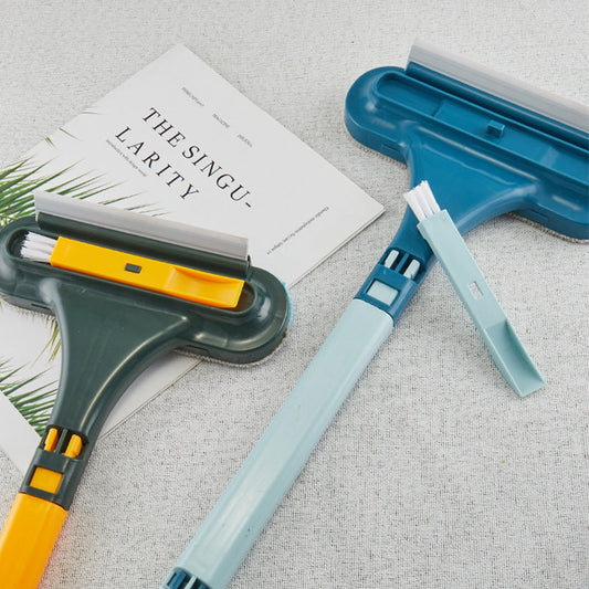 🔥 Oferta de duração limitada-Escova de limpeza polivalente 2 em 1 para mosquiteiros de janelas