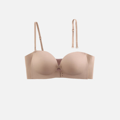 🔥50% de desconto por tempo limitado💜 Sutiã sem costuras com fecho frontal e alças ajustáveis