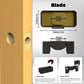 🛠️ DESCONTO DE 50% POR TEMPO LIMITADO! 🚪 Ferramenta profissional para instalação de trancas de porta – Guia de encaixe preciso, ABS resistente, ajustável 🔨