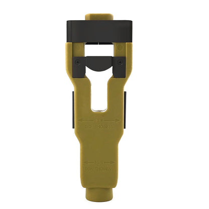 🛠️ DESCONTO DE 50% POR TEMPO LIMITADO! 🚪 Ferramenta profissional para instalação de trancas de porta – Guia de encaixe preciso, ABS resistente, ajustável 🔨