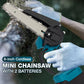 🔥Limited-Time Promotion: 50% OFF🔥 6-inch Cordless Mini Chainsaw with 2 Batteries