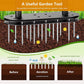 🌱 Aerador manual para relva ✅ Estrutura em aço ao carbono e ejeção por mola | Relva mais saudável sem esforço 🍃