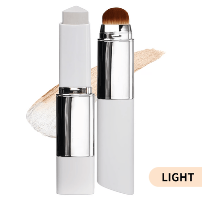 🎉 COMPRE 1 GANHE 1 GRÁTIS🎉 [PRODUTO OFICIAL] Cover Cream Stick V com pincel destacável - Stick de base que muda de cor para cuidados com a pele coreana com cápsulas de colágeno (0,45 onças)