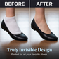 🧦❄️ Meias invisíveis frescas de corte baixo das mulheres - respiráveis, invisíveis, antiderrapantes e confortáveis ✨✅