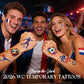 Tatuagens Temporárias do Mundial de 2026 que Brilham no Escuro