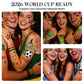 Tatuagens Temporárias do Mundial de 2026 que Brilham no Escuro