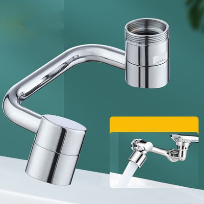 Adaptador de torneira à prova de salpicos e universalmente rotativo 1440°