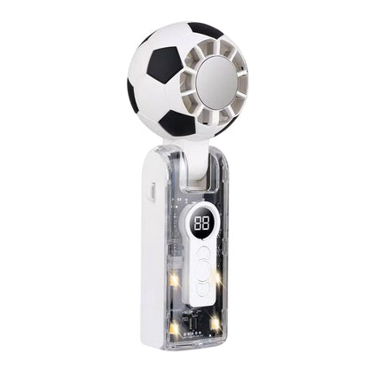 🎉 DESCUPTO 50% 🎁 Ventilador portátil com tela digital!   🌬️✨Experiência imersiva da Copa do Mundo