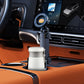🔥Suporte para telemóvel para porta-copos de carro – Ajustável a 360°, íman N52 potente, utilização com uma só mão, compatível com todos os telemóveis, modelos magnéticos e com pinça estáveis para uma condução segura