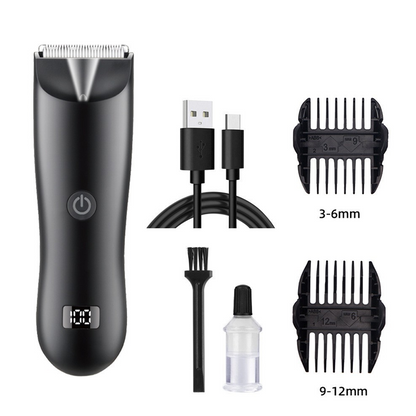 Trimmer de cabelo do corpo elétrico para homens