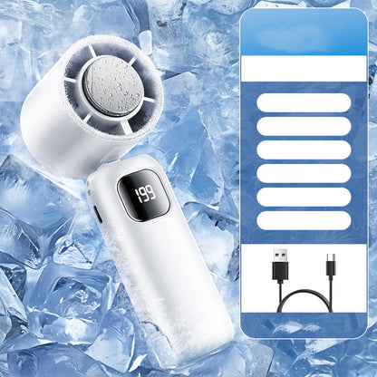 ⏳ Oferta por tempo limitado: 56% de desconto 💥 Ventilador portátil e recarregável de mão