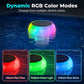 🔥Luz de piscina flutuante RGB controlada remotamente💡
